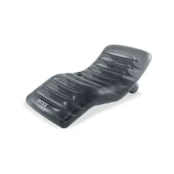 MATERASSINO COOL GREY LOUNGE TRASPARENTE GONFIABILE 191X99 CM PORTABIBITE 56875