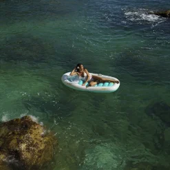 MATERASSINO GALLEGGIANTE YACHT 216X117CM CON MANIGLIE PORTAOGGETTI BICCHIERE 43650