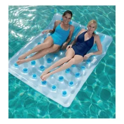 MATERASSINO GONFIABILE 36 BUCHI 193 X 142 CM DOPPIO COMFORT PORTATA 180 KG 43055