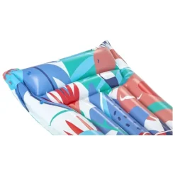 MATERASSINO GONFIABILE AIR MAT MULTICOLOR 2 TUBI 183 X 69 CM FANTASIE ASS. 44033