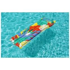 MATERASSINO GONFIABILE AIR MAT MULTICOLOR 2 TUBI 183 X 69 CM FANTASIE ASS. 44033