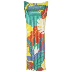 MATERASSINO GONFIABILE AIR MAT MULTICOLOR 2 TUBI 183 X 69 CM FANTASIE ASS. 44033