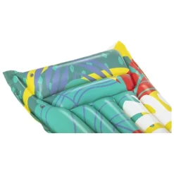 MATERASSINO GONFIABILE AIR MAT MULTICOLOR 2 TUBI 183 X 69 CM FANTASIE ASS. 44033