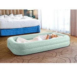 MATERASSINO GONFIABILE BABY CON POMPA MANUALE PVC 107X168X25CM PER BAMBINI 66810