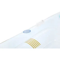 MATERASSINO GONFIABILE GALLEGGIANTE PISCINA 228X108CM PORTABIBITE MANIGLIE 43651