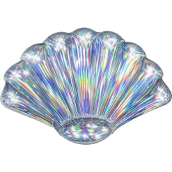 MATERASSINO GONFIABILE LOUNGE CONCHIGLIA IRIDESCENTE 185X114CM MARE PISCINA 43414