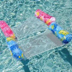 MATERASSINO GONFIABILE PER PISCINA MARE AMACA MATERASSO 130X70CM DESIGN TROPICALE 628528