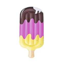 MATERASSINO GONFIABILE PER PISCINA MARE MATERASSO GELATO ICE CREAM 178 X 92 CM