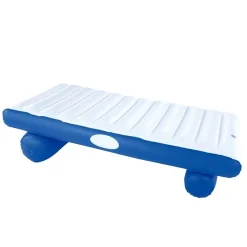 MATERASSINO GONFIABILE RELAX MARE SPIAGGIA PISCINA IN VINILE 177 X 94 CM