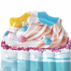 MATERASSINO GONFIABILE STAMPA REALISTICA FRAPPE MARE PISCINA 170X90CM BESTWAY