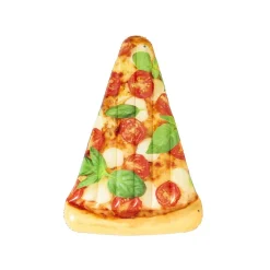 MATERASSINO GONFIABILE STAMPA SPICCHIO PIZZA PARTY PER MARE PISCINA 188 X 130 CM