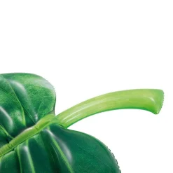 MATERASSINO ISOLA GONFIABILE STAMPA FOGLIA PVC MARE PISCINA 213 X 142 CM