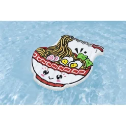 MATERASSINO ISOLA GONFIABILE FORMA CIOTOLA RAMEN 183X168 CM SPIAGGIA PISCINA 43841