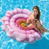 MATERASSINO ISOLA GONFIABILE STAMPA MARGHERITA PVC MARE PISCINA 142 X 142 CM