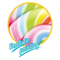 MATERASSINO ISOLA GONFIABILE LOLLIPOP LECCA LECCA MARE PISCINA 208X135CM