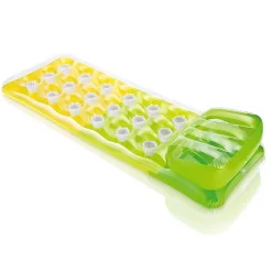 MATERASSINO ISOLA GONFIABILE CON BUCHI IN PVC MARE PISCINA 188 X 71 CM 3 COLORI