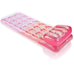 MATERASSINO ISOLA GONFIABILE CON BUCHI IN PVC MARE PISCINA 188 X 71 CM 3 COLORI