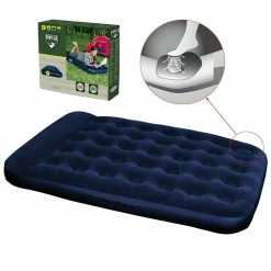 MATERASSINO MATERASSO GONFIABILE CAMPEGGIO MARE SPIAGGIA 1/2 PIAZZA 191X137X22CM