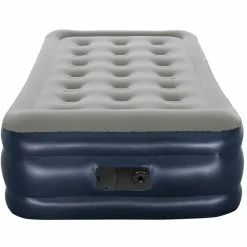 MATERASSINO MATERASSO GONFIABILE SINGOLO 97X191X43 CAMPEGGIO CON POMPA ELETTRICA