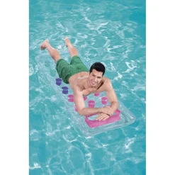 MATERASSINO 188X71CM 18 BUCHI FASHION LOUNGE CON FINESTRA COLORI ASSORTITI 43040