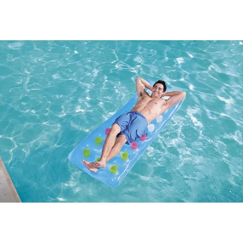 MATERASSINO 188X71CM 18 BUCHI FASHION LOUNGE CON FINESTRA COLORI ASSORTITI 43040