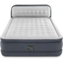 MATERASSO DURA-BEAM CON SCHIENALE TECNOLOGIA FIBER TECH POMPA INCORPORATA BLU NAVY