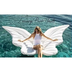 MATERASSO GONFIABILE FARFALLA BUTTERFLY BOA GIGANTE XXL DIMENSIONI 250 X 180 CM