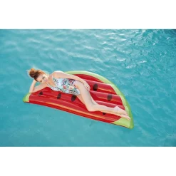 MATERASSO GONFIABILE MARE DESIGN FRUTTA ASSORTITA ANANAS FRAGOLA ANGURIA LIME 016127