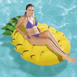 MATERASSO GONFIABILE MARE DESIGN FRUTTA ASSORTITA ANANAS FRAGOLA ANGURIA LIME 016127