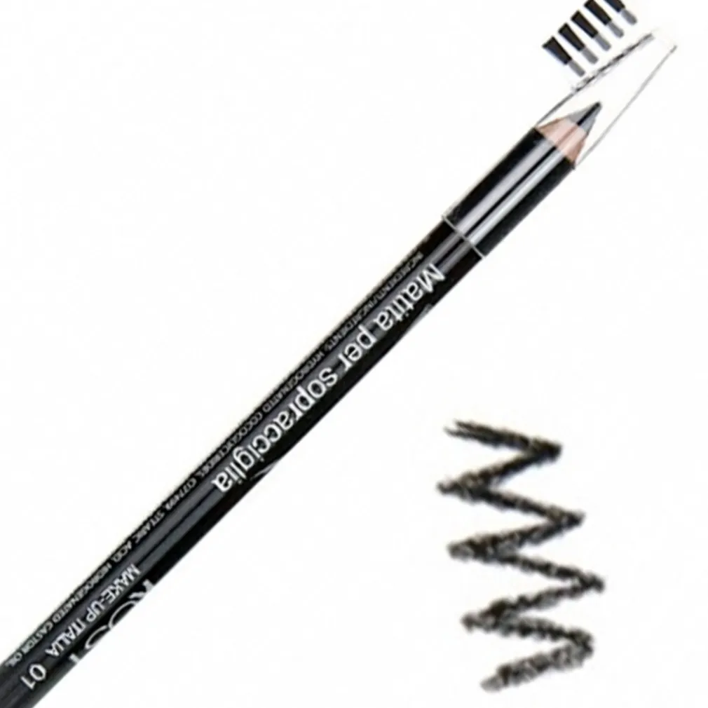 MATITA PER SOPRACCIGLIA EFFETTO NATURALE CON PETTINE SPAZZOLINO CIGLIA MAKE UP