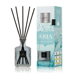 MAXI DIFFUSORE AMBIENTE CUBO CON BASTONCINI FRAGRANZA ARIA TALCO E RUGIADA 250ML