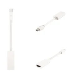 MAXTECH MINI DISPLAY PORT A HDMI CONVERTITORE ADATTATORE HDTV PER MAC CMD-HDMI