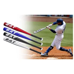 MAZZA DA BASEBALL IN ALLUMINIO 76 CM ULTRA LEGGERA SOFTBALL SPORT E AUTODIFESA