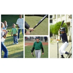 MAZZA DA BASEBALL IN ALLUMINIO 76 CM ULTRA LEGGERA SOFTBALL SPORT E AUTODIFESA