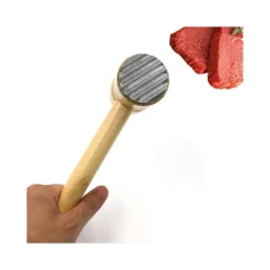 MAZZUOLA MAZZETTA BATTICARNE ROMPINERVI CON 2 FACCE MANICO IN LEGNO TAGLIANERVI