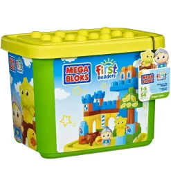 MEGA BLOKS CASTELLO DEL DRAGO CON ADESIVI + CAVALIERE E DRAGO GIOCHI COSTRUZIONI