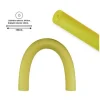 MEGA TUBO GALLEGGIANTE PISCINA Ø10X100CM GIALLO ESERCIZI GIOCHI IN ACQUA 065241G
