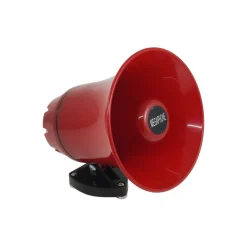 MEGAFONO ALTOPARLANTE MICROFONO AUTO 12V REGISTRATORE ANNUNCI LOOP  25W 130U