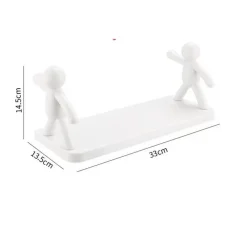 MENSOLA DA PARETE DECORATIVO SCAFFALE SOSPESO CON ADESIVO ORGANIZER CUCINA BAGNO SOGGIORNO