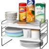 MENSOLA ESTENDIBILE ORGANIZER DA CUCINA PORTASPEZIE SCAFFALE A 3 RIPIANI MULTIUS
