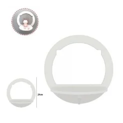 MENSOLA IN LEGNO BIANCO ROTONDA 29CM ARREDO CASA CAMERETTA SCAFFALE PARETE 70199