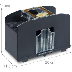 MESCOLATORE DI CARTE ELETTRONICO CON BEAT PER RAMINO POKER SOLO CARTE STANDARD