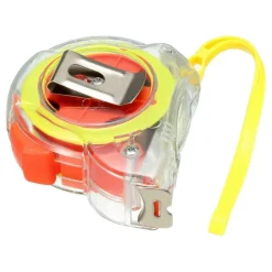 METRO IN METALLO FLESSOMETRO DA 10MT FLESSIBILE CON BLOCCO RETRATTILE GANCIO