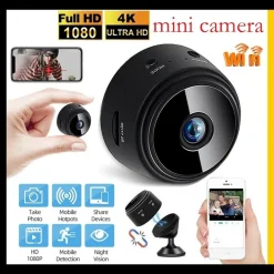MICRO CAMERA 1080P HD WIFI MINI IP TELECAMERA NASCOSTA VIDEOCAMERA MAGNETICA A9