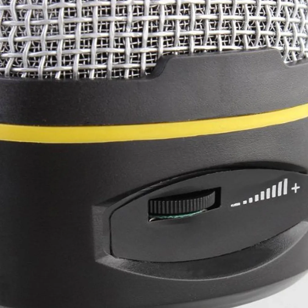 MICROFONO A CONDENSATORE TREPPIEDE DA TAVOLO CAVO JACK PC NOTEBOOK CHAT QY920