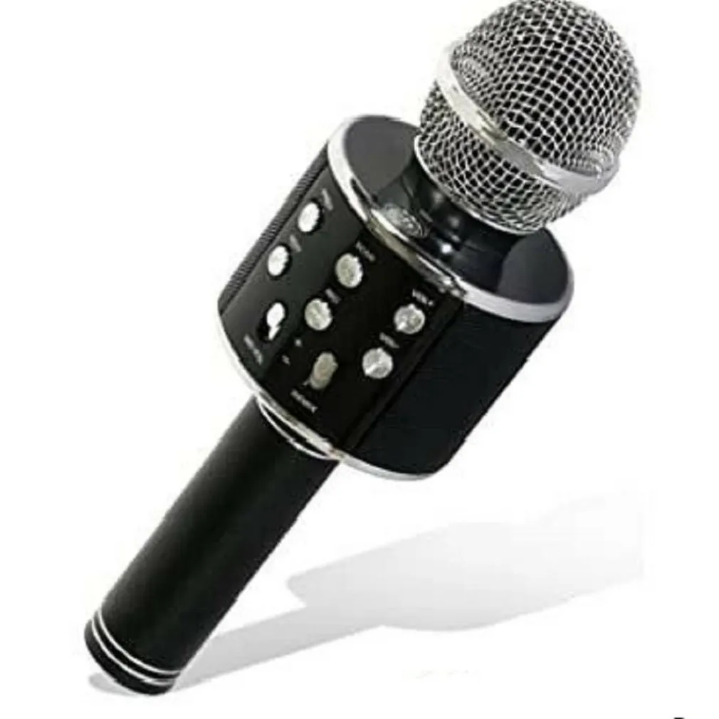 MICROFONO ALTOPARLANTE BLUETHOOT WIRELESS CON SPEAKER KARAOKE MAXTECH MIC-06