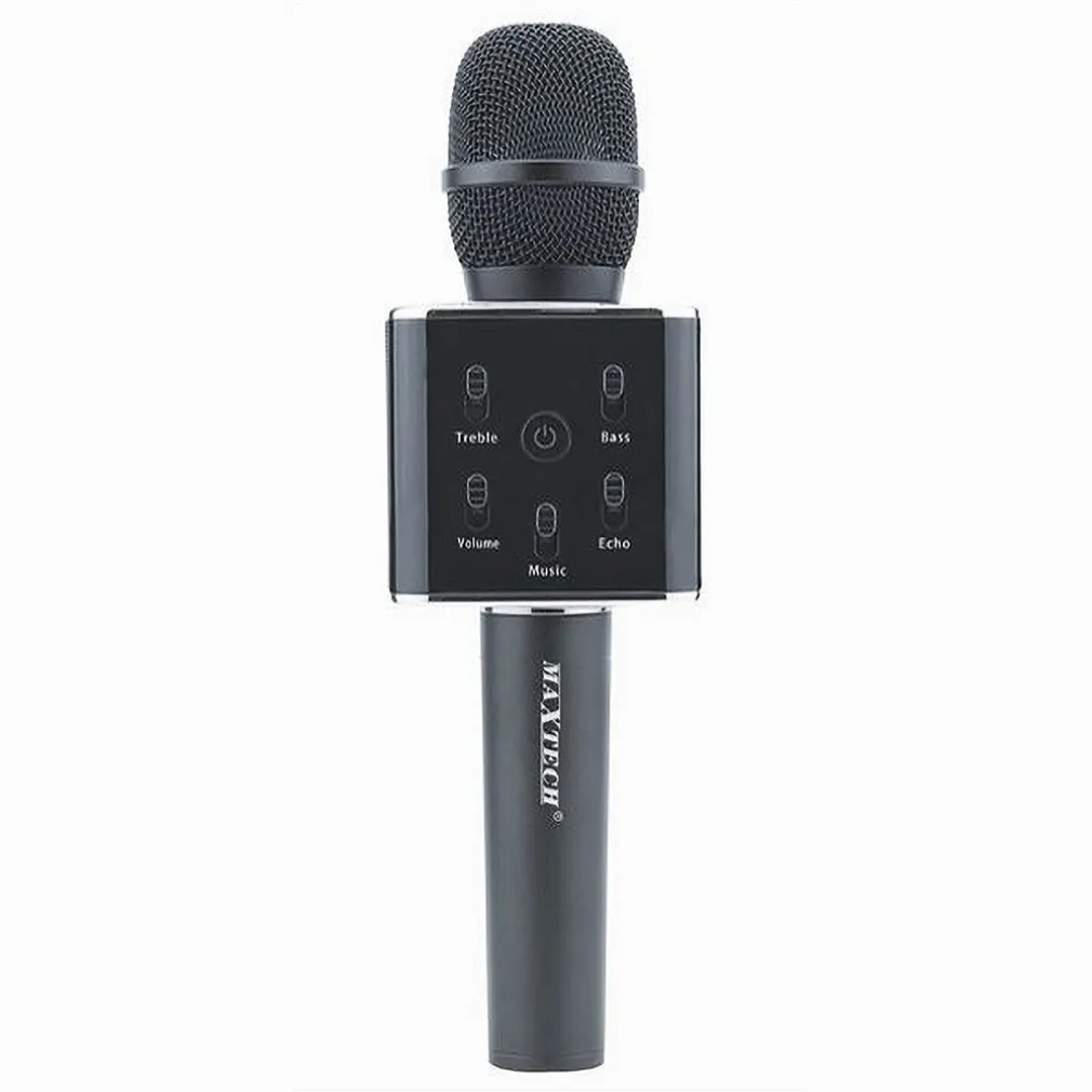 MICROFONO BLUETOOTH WIRELESS DOPPIO ALTOPARLANTE SPEAKER BLUETOOTH PORTATILE