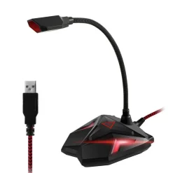 MICROFONO DA TAVOLO SCRIVANIA MEETING VOICE CONFERENZE GAMING PC USB Q55