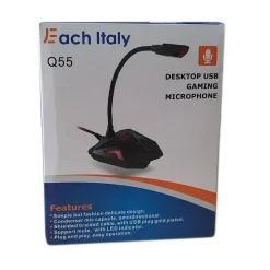 MICROFONO DA TAVOLO SCRIVANIA MEETING VOICE CONFERENZE GAMING PC USB Q55