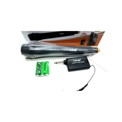 MICROFONO DINAMICO LINQ W735 UNIDIREZIONALE CAVO JACK SENZA FILI WIRELESS